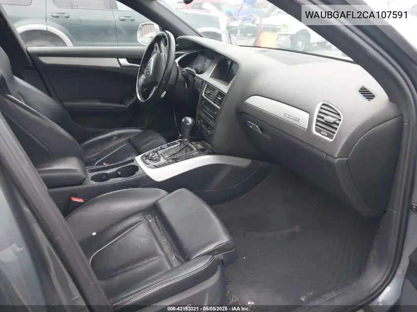 2012 Audi S4 3.0 Premium Plus VIN: WAUBGAFL2CA107591 Lot: 42183321