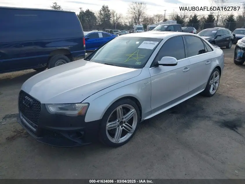 2013 Audi S4 3.0T Premium Plus VIN: WAUBGAFL6DA162787 Lot: 41634086