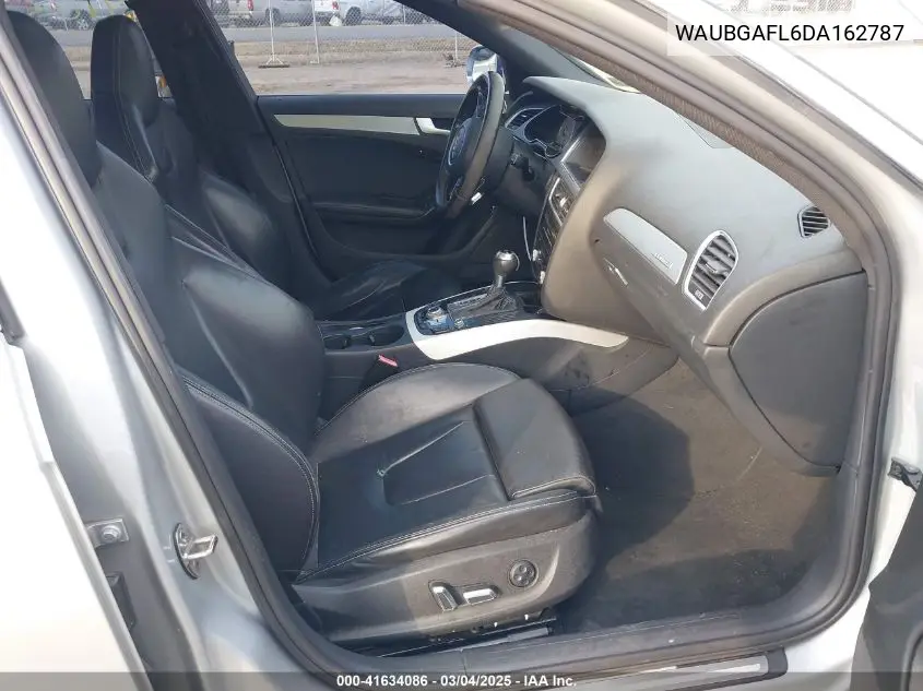 2013 Audi S4 3.0T Premium Plus VIN: WAUBGAFL6DA162787 Lot: 41634086