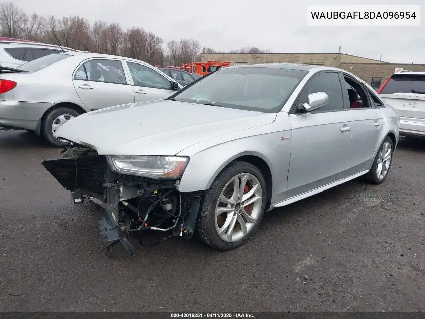 2013 Audi S4 3.0T Premium Plus VIN: WAUBGAFL8DA096954 Lot: 42016251