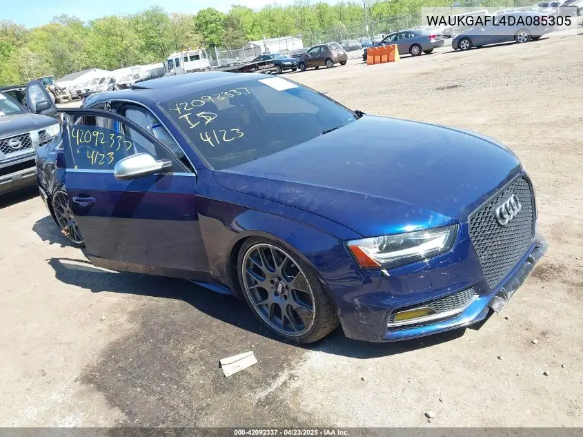 2013 Audi S4 3.0T Premium Plus VIN: WAUKGAFL4DA085305 Lot: 42092337