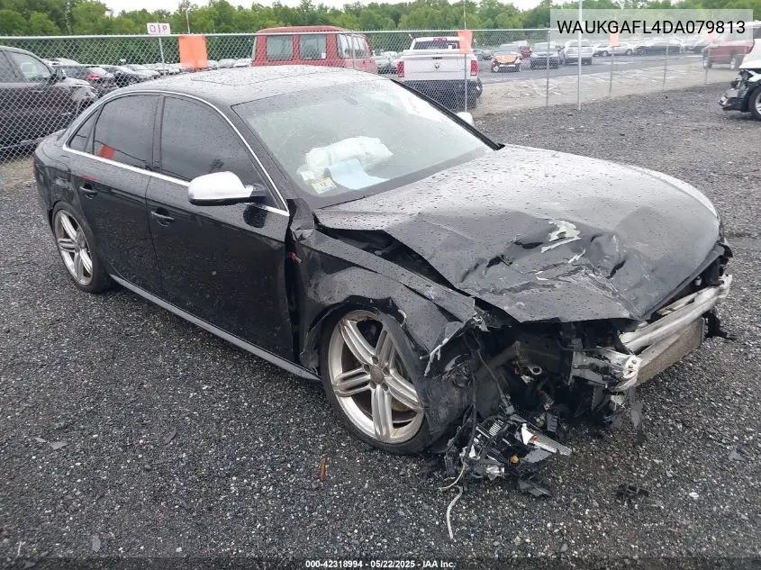 2013 Audi S4 3.0T Premium Plus VIN: WAUKGAFL4DA079813 Lot: 42318994