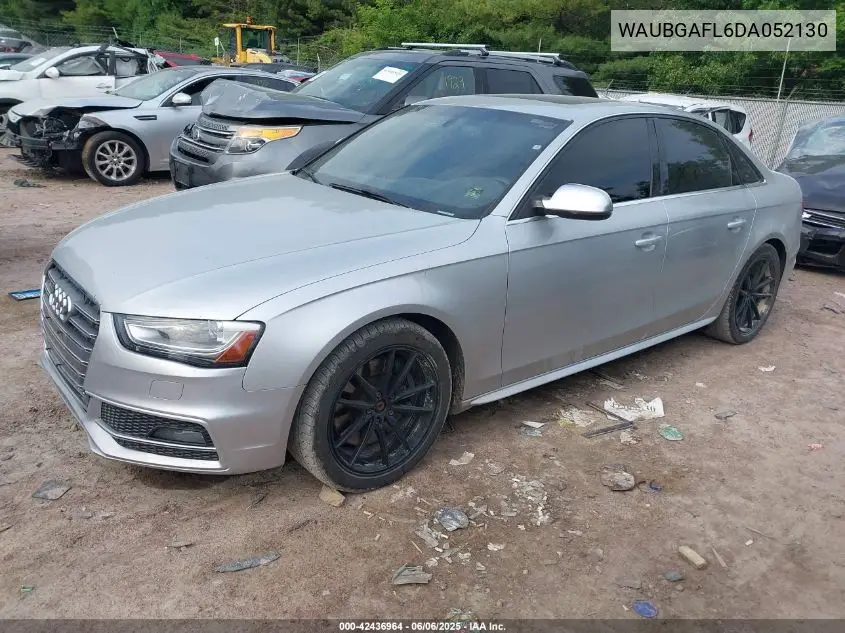 2013 Audi S4 3.0T Premium Plus VIN: WAUBGAFL6DA052130 Lot: 42436964