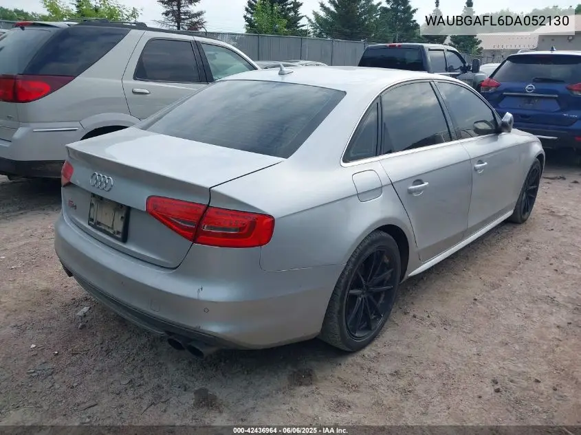 2013 Audi S4 3.0T Premium Plus VIN: WAUBGAFL6DA052130 Lot: 42436964