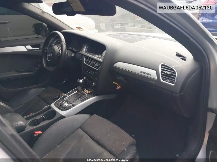 2013 Audi S4 3.0T Premium Plus VIN: WAUBGAFL6DA052130 Lot: 42436964