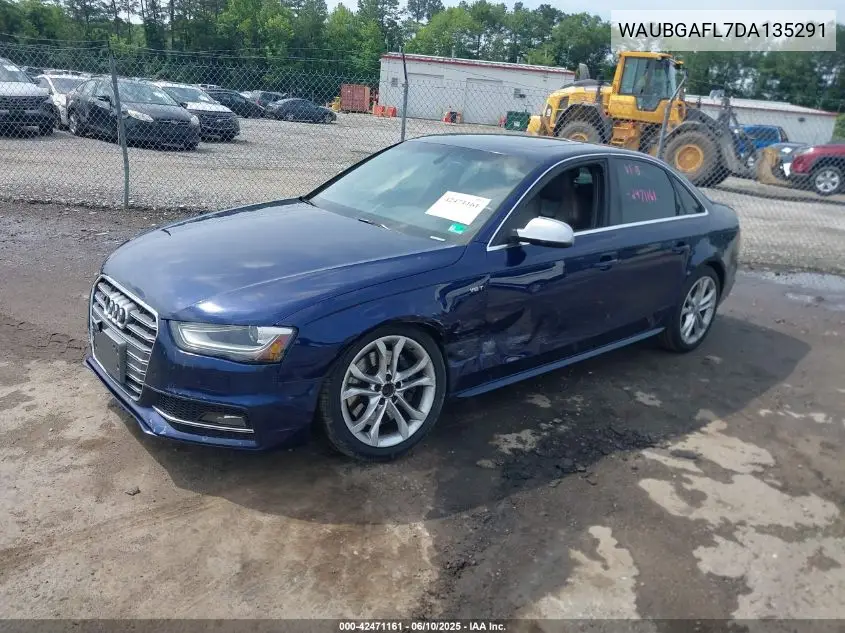2013 Audi S4 3.0T Premium Plus VIN: WAUBGAFL7DA135291 Lot: 42471161