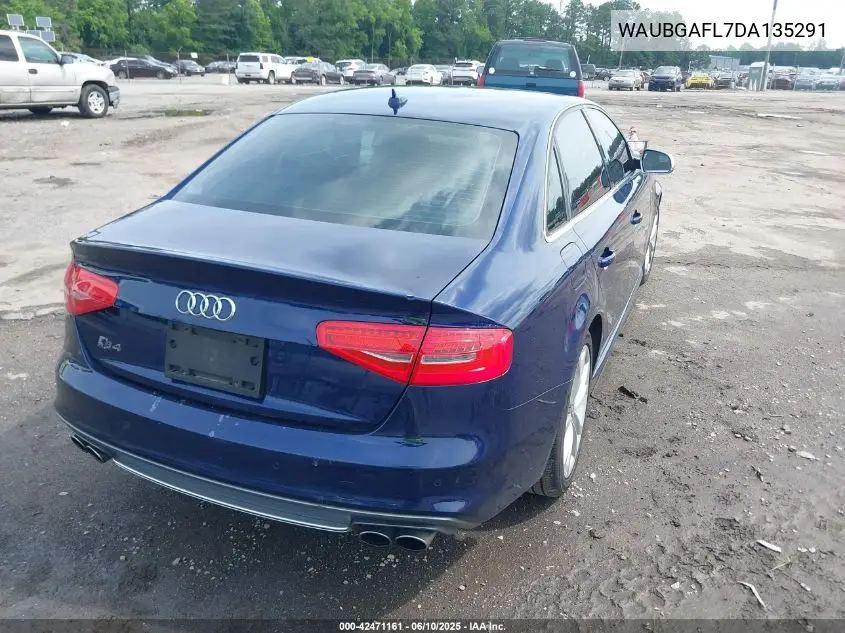 2013 Audi S4 3.0T Premium Plus VIN: WAUBGAFL7DA135291 Lot: 42471161