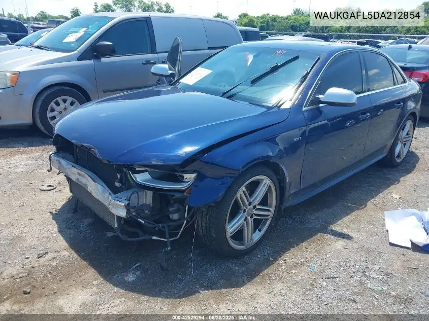 2013 Audi S4 3.0T Premium Plus VIN: WAUKGAFL5DA212854 Lot: 42529294
