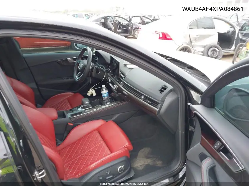 2023 Audi S4 Premium Plus Tfsi Quattro Tiptronic VIN: WAUB4AF4XPA084861 Lot: 42600664