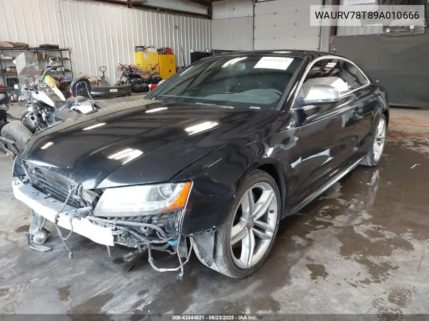 2009 Audi S5 4.2L VIN: WAURV78T89A010666 Lot: 42444621