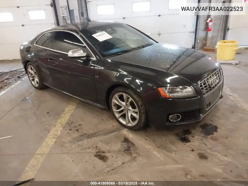 2010 Audi S5 4.2 Premium Plus VIN: WAUVVAFR3AA022523 Lot: 41809085