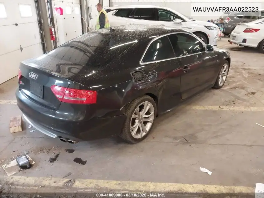 2010 Audi S5 4.2 Premium Plus VIN: WAUVVAFR3AA022523 Lot: 41809085