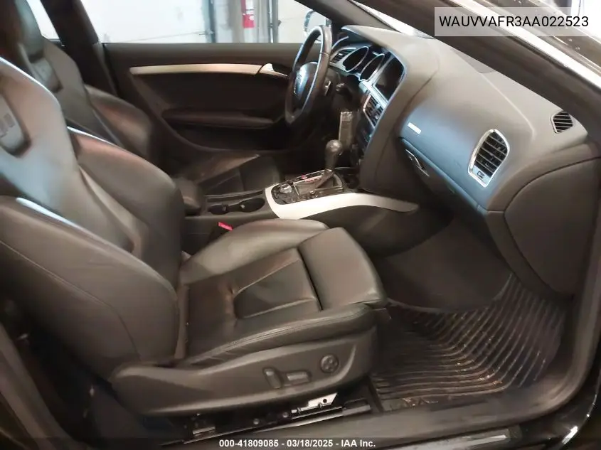 2010 Audi S5 4.2 Premium Plus VIN: WAUVVAFR3AA022523 Lot: 41809085