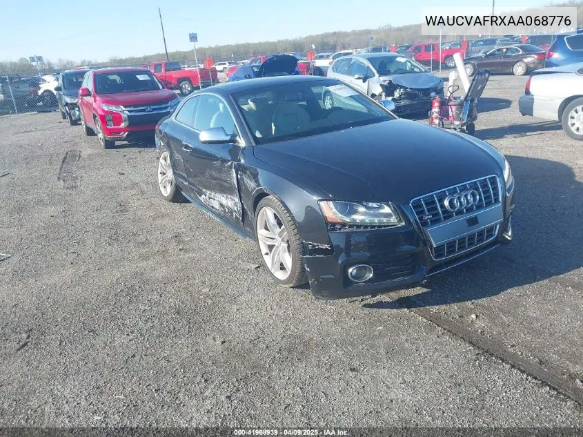 2010 Audi S5 Premium Plus VIN: WAUCVAFRXAA068776 Lot: 41968939