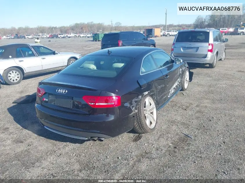 2010 Audi S5 Premium Plus VIN: WAUCVAFRXAA068776 Lot: 41968939