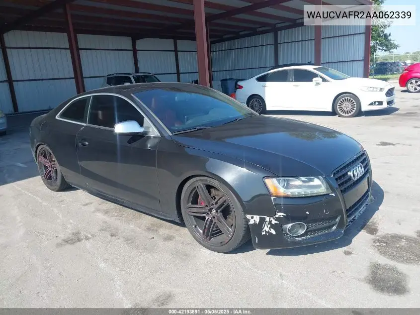 2010 Audi S5 4.2 Premium Plus VIN: WAUCVAFR2AA062339 Lot: 42193891
