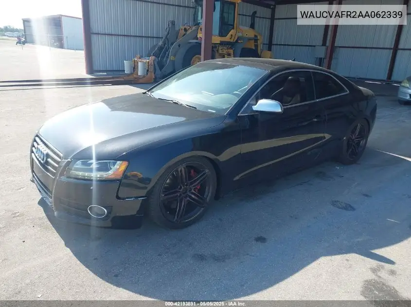 2010 Audi S5 4.2 Premium Plus VIN: WAUCVAFR2AA062339 Lot: 42193891