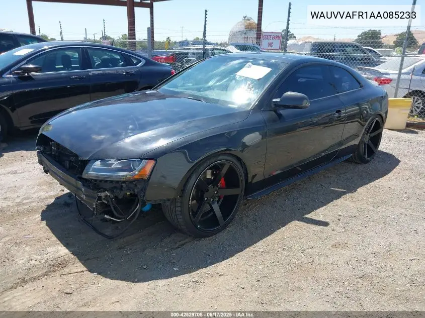 2010 Audi S5 4.2 Premium Plus VIN: WAUVVAFR1AA085233 Lot: 42529705