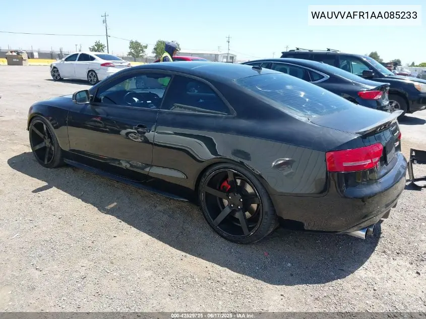 2010 Audi S5 4.2 Premium Plus VIN: WAUVVAFR1AA085233 Lot: 42529705