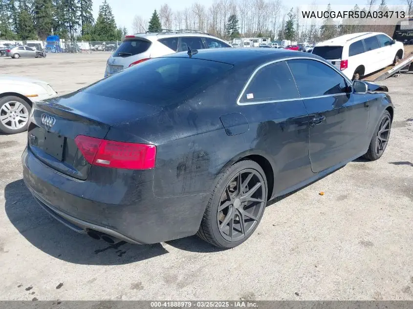 2013 Audi S5 3.0T Premium Plus VIN: WAUCGAFR5DA034713 Lot: 41888979