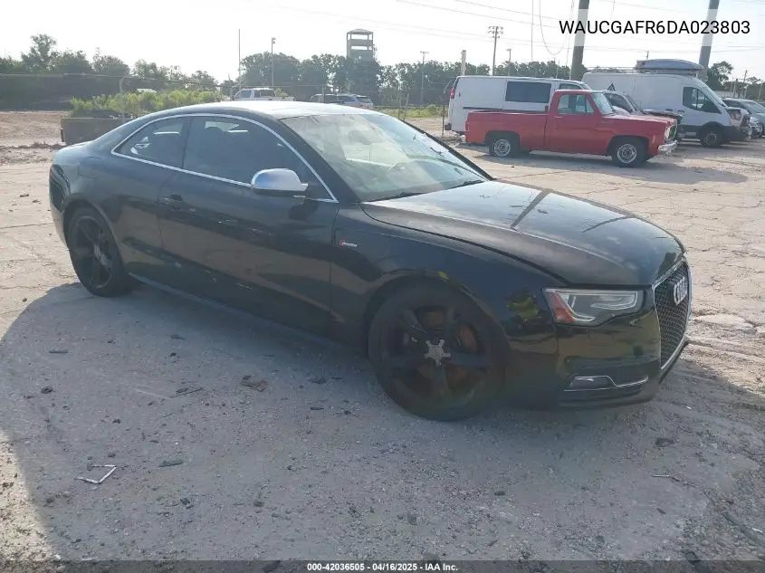 2013 Audi S5 3.0T Premium Plus VIN: WAUCGAFR6DA023803 Lot: 42036505