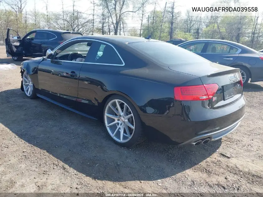 2013 Audi S5 3.0T Premium Plus VIN: WAUGGAFR9DA039558 Lot: 42107114