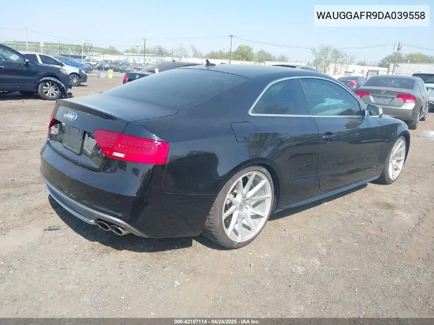 2013 Audi S5 3.0T Premium Plus VIN: WAUGGAFR9DA039558 Lot: 42107114