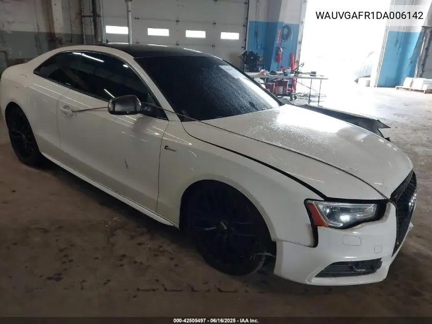 2013 Audi S5 3.0T Premium Plus VIN: WAUVGAFR1DA006142 Lot: 42505497