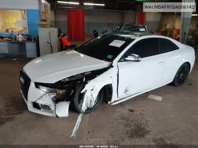 2013 Audi S5 3.0T Premium Plus VIN: WAUVGAFR1DA006142 Lot: 42505497