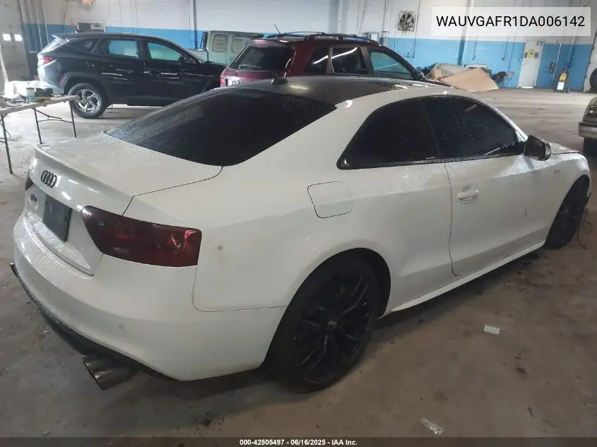 2013 Audi S5 3.0T Premium Plus VIN: WAUVGAFR1DA006142 Lot: 42505497