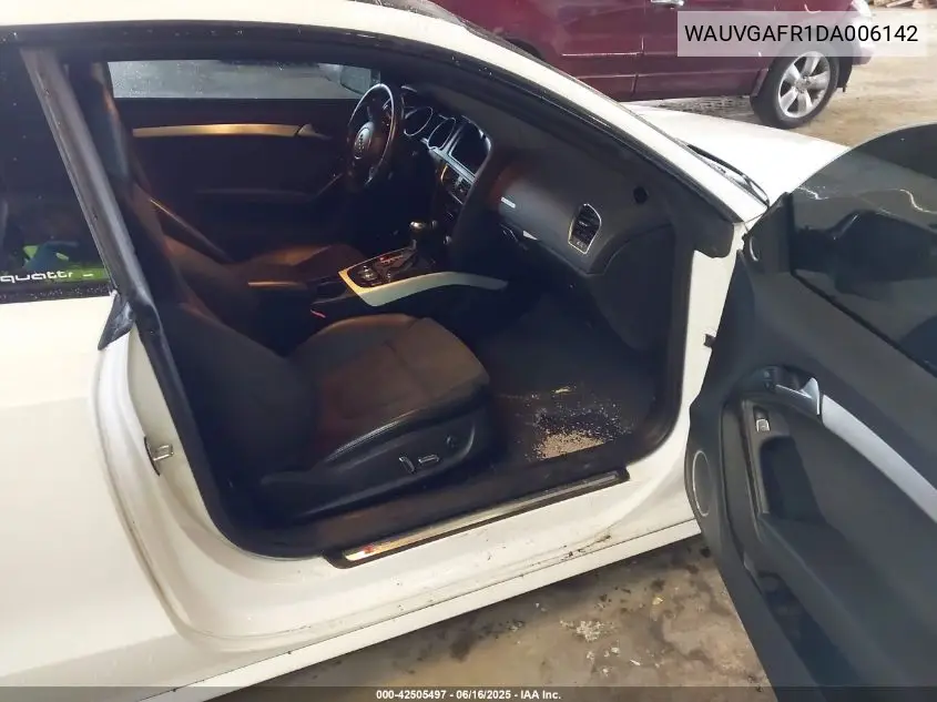 2013 Audi S5 3.0T Premium Plus VIN: WAUVGAFR1DA006142 Lot: 42505497