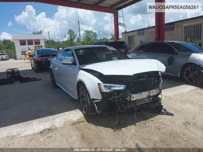 2014 Audi S5 3.0T Premium Plus VIN: WAUCGAFR5EA056261 Lot: 39908319