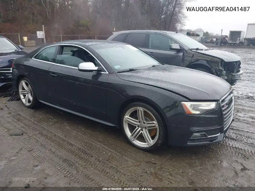 2014 Audi S5 3.0T Premium Plus VIN: WAUGGAFR9EA041487 Lot: 41964559
