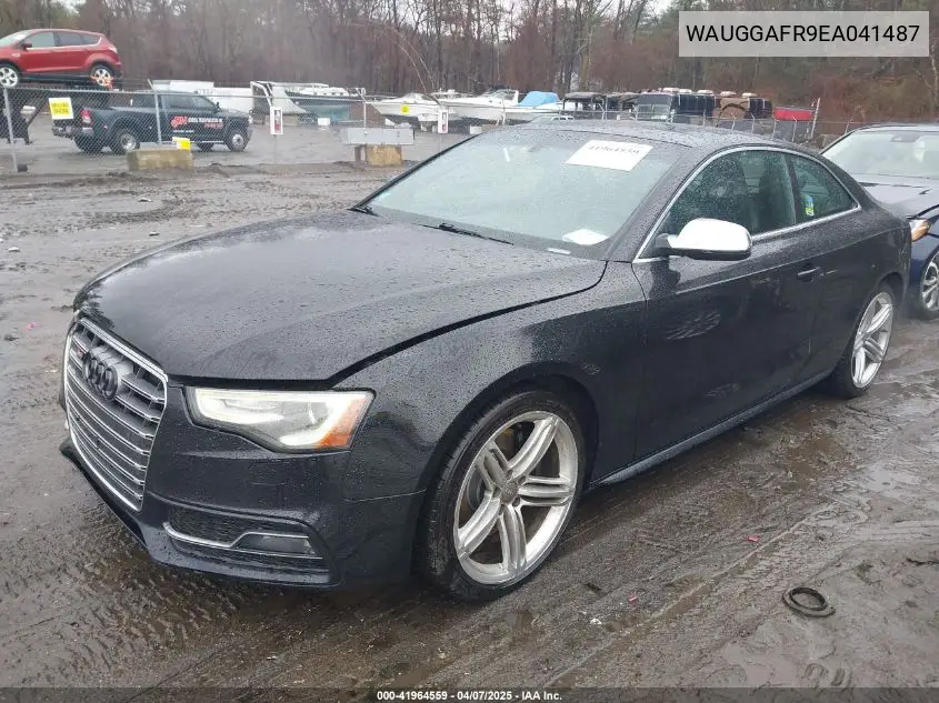 2014 Audi S5 3.0T Premium Plus VIN: WAUGGAFR9EA041487 Lot: 41964559