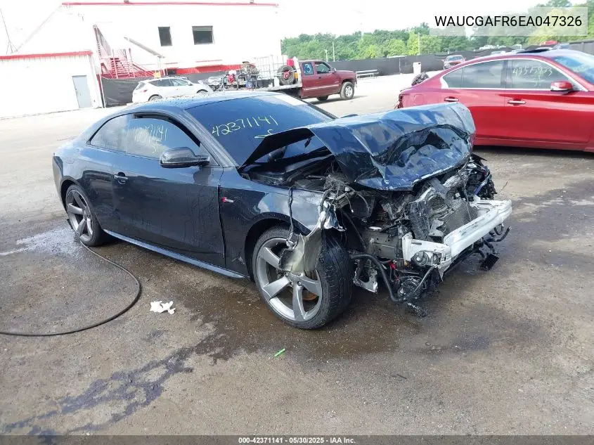 2014 Audi S5 3.0T Premium Plus VIN: WAUCGAFR6EA047326 Lot: 42371141