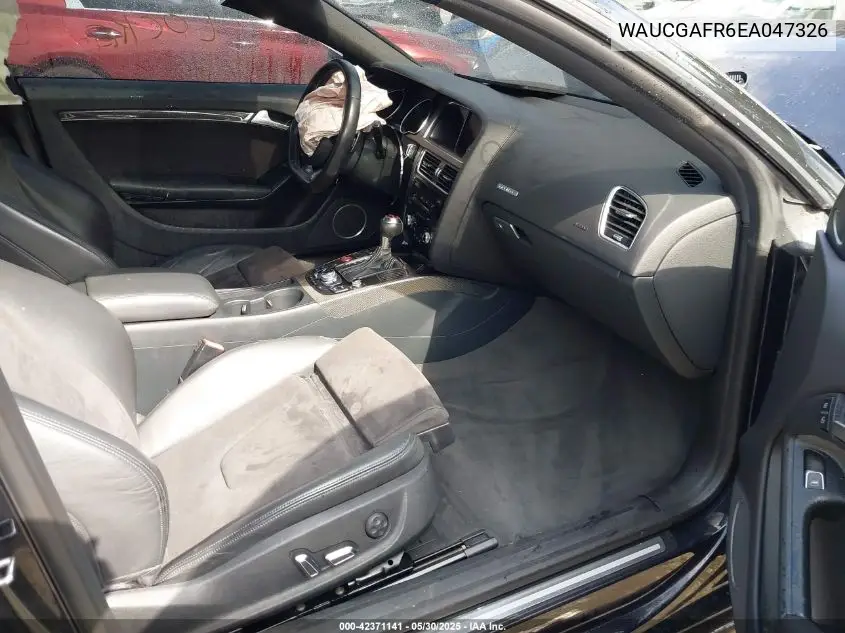2014 Audi S5 3.0T Premium Plus VIN: WAUCGAFR6EA047326 Lot: 42371141