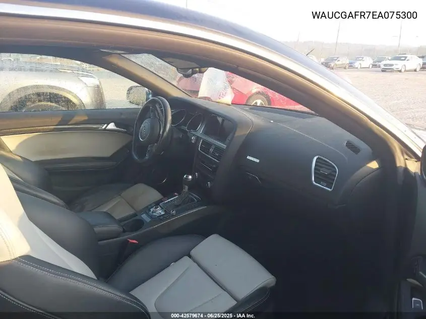 2014 Audi S5 3.0T Premium Plus VIN: WAUCGAFR7EA075300 Lot: 42579674