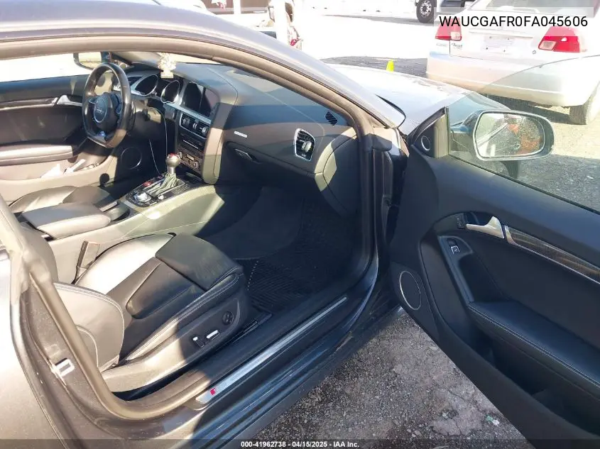 2015 Audi S5 3.0T Premium Plus VIN: WAUCGAFR0FA045606 Lot: 41962738