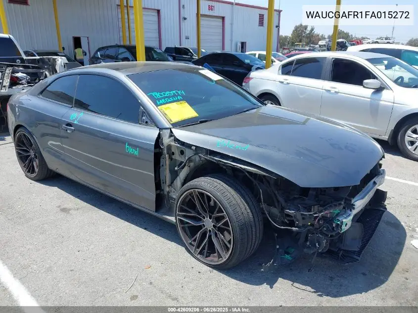 2015 Audi S5 3.0T Premium Plus VIN: WAUCGAFR1FA015272 Lot: 42609206