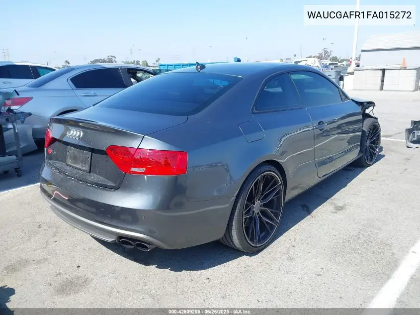 2015 Audi S5 3.0T Premium Plus VIN: WAUCGAFR1FA015272 Lot: 42609206