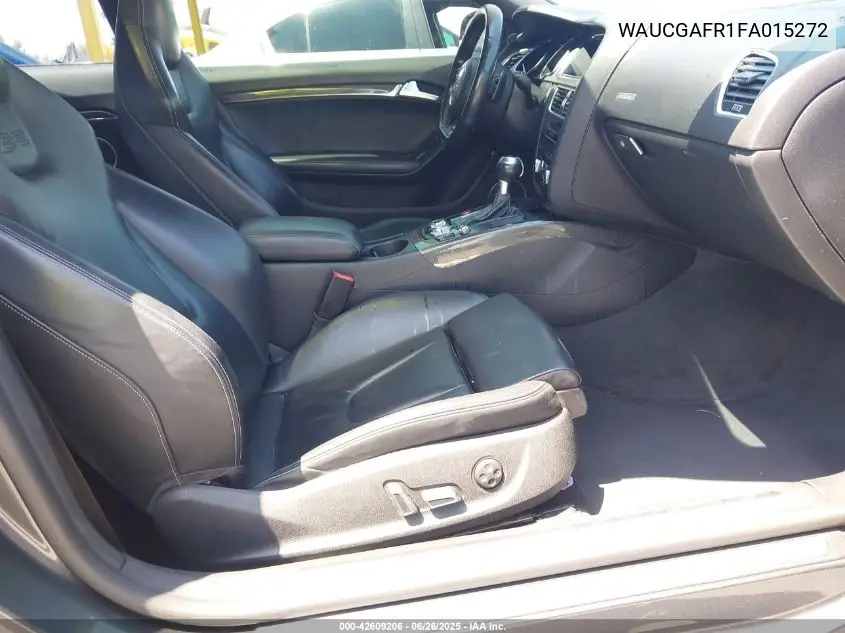 2015 Audi S5 3.0T Premium Plus VIN: WAUCGAFR1FA015272 Lot: 42609206