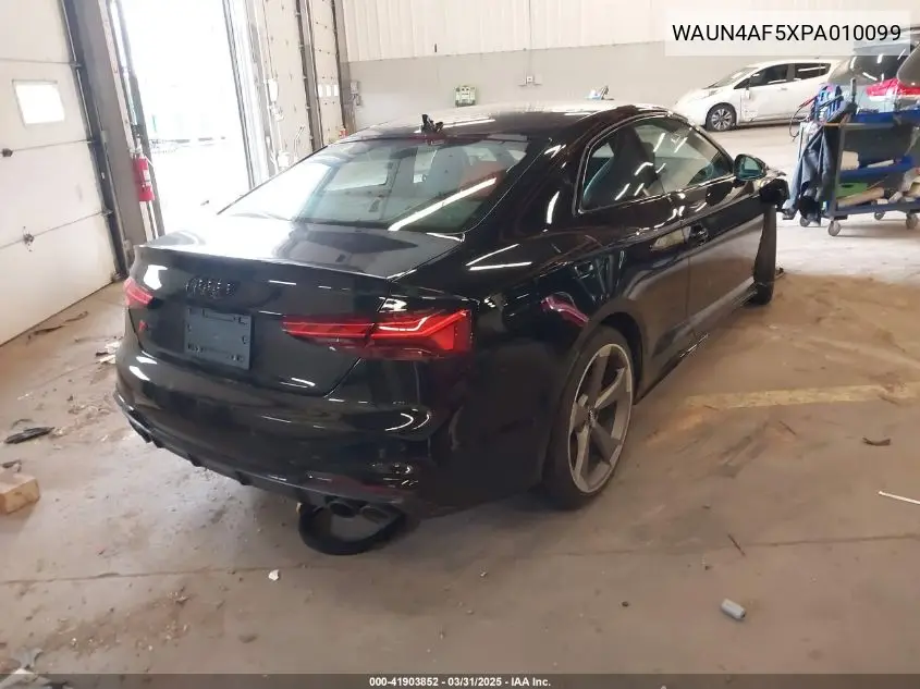 2023 Audi S5 Premium Tfsi Quattro Tiptronic VIN: WAUN4AF5XPA010099 Lot: 41903852