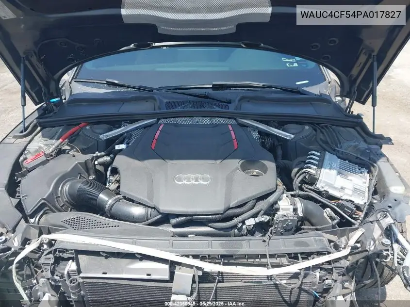 2023 Audi S5 Sportback Premium Plus Tfsi Quattro Tiptronic VIN: WAUC4CF54PA017827 Lot: 42350549