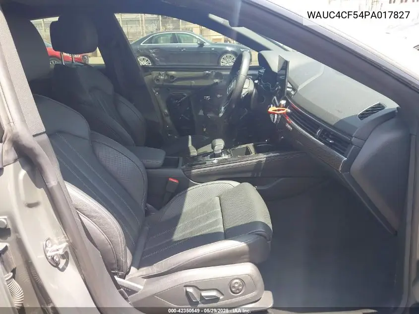 2023 Audi S5 Sportback Premium Plus Tfsi Quattro Tiptronic VIN: WAUC4CF54PA017827 Lot: 42350549