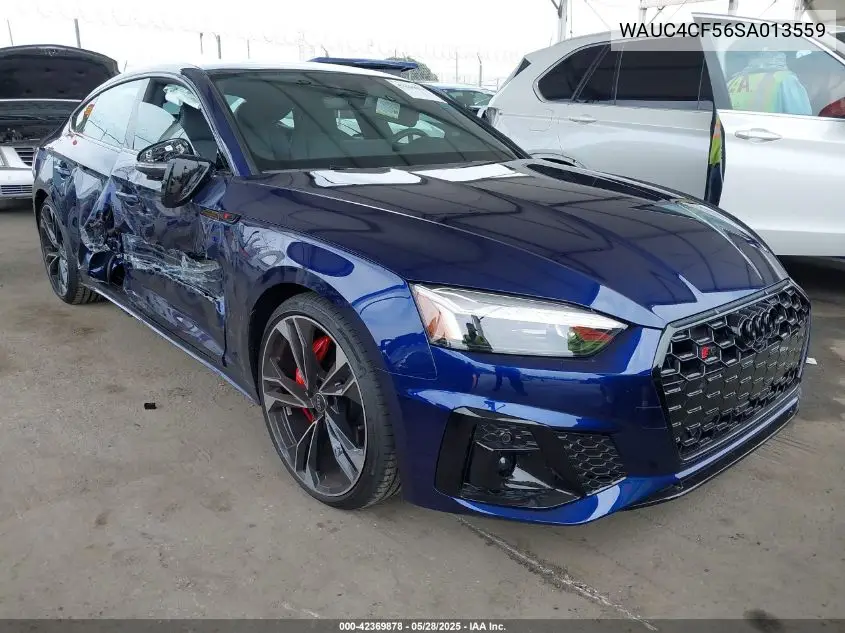 2025 Audi S5 Sportback Premium Tfsi Quattro Tiptronic VIN: WAUC4CF56SA013559 Lot: 42369878