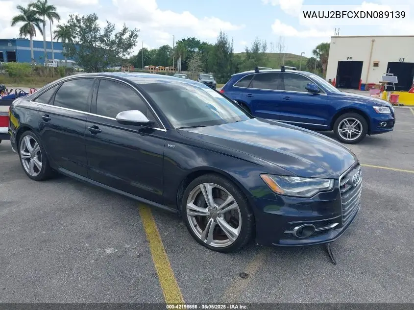 2013 Audi S6 4.0T Prestige VIN: WAUJ2BFCXDN089139 Lot: 42198656