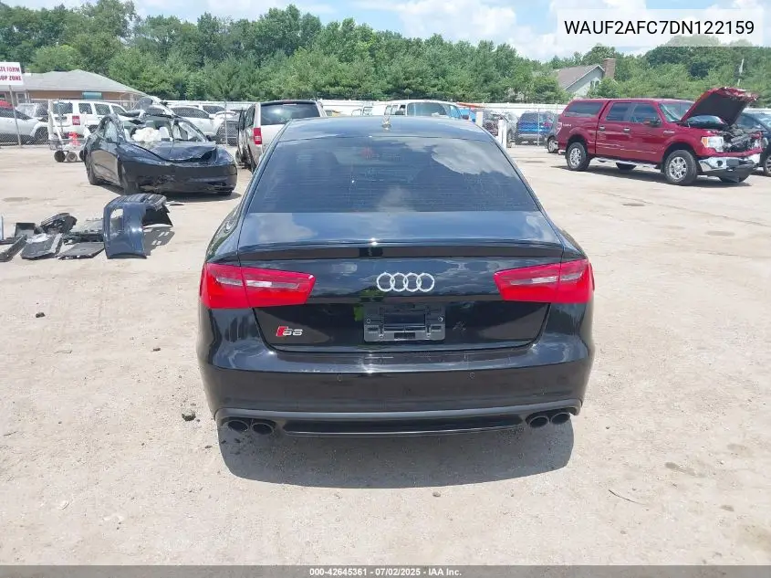 2013 Audi S6 4.0T Prestige VIN: WAUF2AFC7DN122159 Lot: 42645361