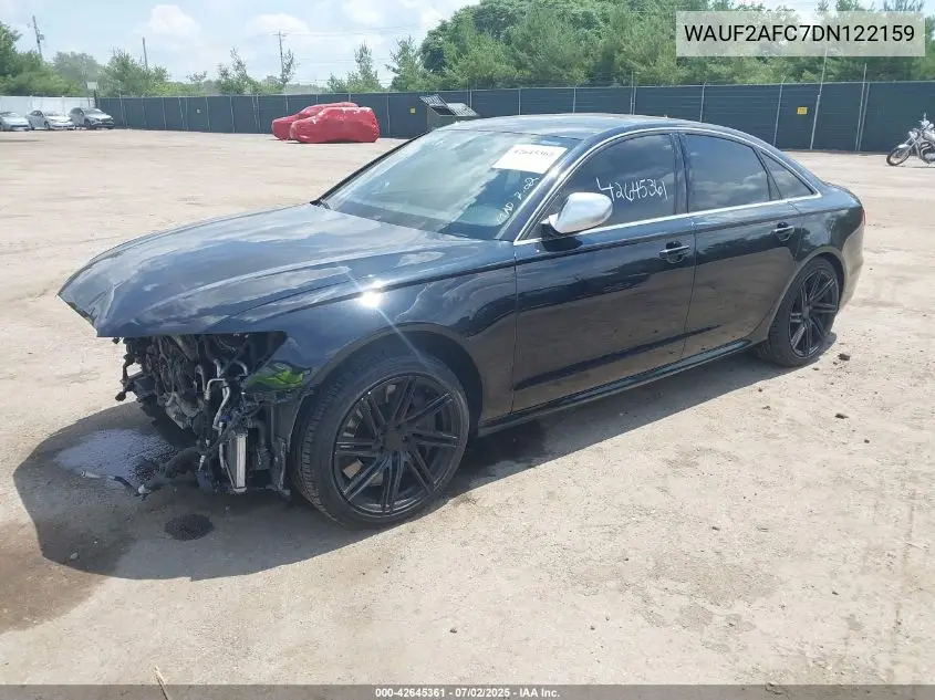 2013 Audi S6 4.0T Prestige VIN: WAUF2AFC7DN122159 Lot: 42645361