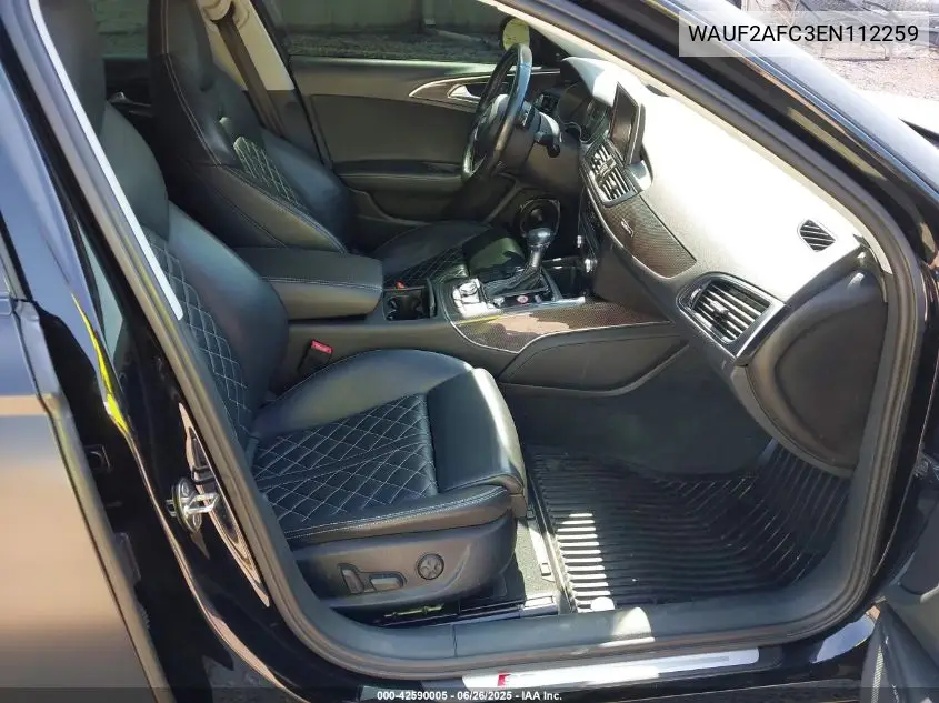 2014 Audi S6 4.0T Prestige VIN: WAUF2AFC3EN112259 Lot: 42590005