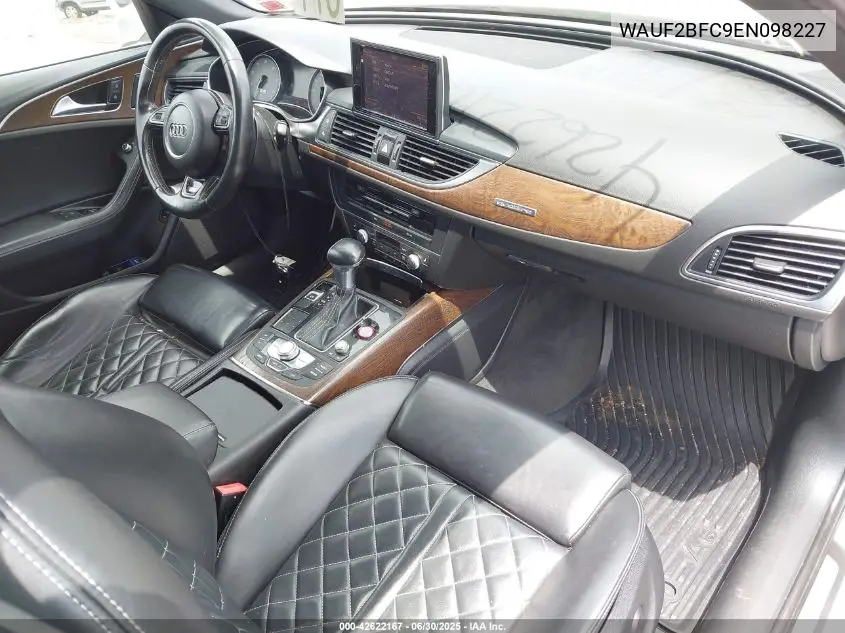 2014 Audi S6 4.0T Prestige VIN: WAUF2BFC9EN098227 Lot: 42622167